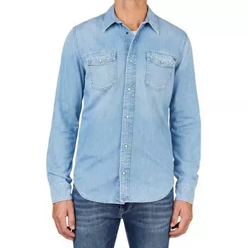 Рубашка с длинным рукавом Pepe Jeans Hammond, синий