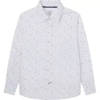 Рубашка с длинным рукавом Pepe Jeans James, белый