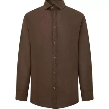 Рубашка с длинным рукавом Pepe Jeans Paytton, коричневый