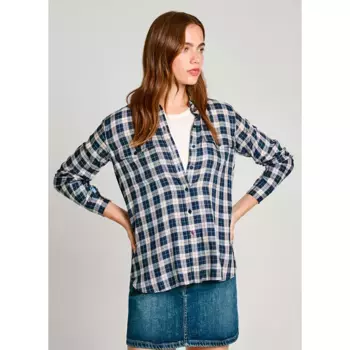 Рубашка с длинным рукавом Pepe Jeans Polivia, синий