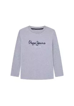 Рубашка с длинным рукавом Pepe Jeans, серый