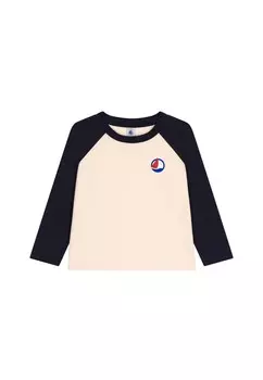 Рубашка с длинным рукавом Petit Bateau, бежевый