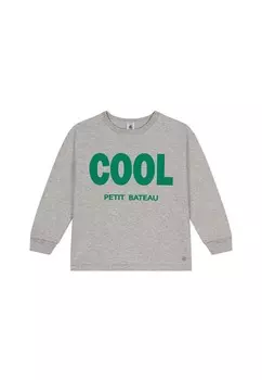 Рубашка с длинным рукавом Petit Bateau, серый