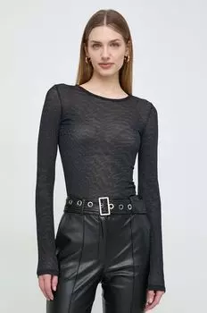 Рубашка с длинным рукавом Pinko, черный