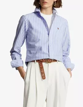 Рубашка с длинным рукавом Polo Ralph Lauren, светло-голубой