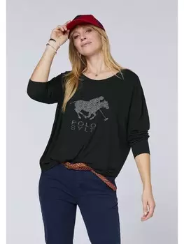 Рубашка с длинным рукавом Polo Sylt, черный