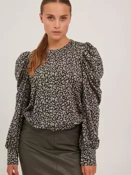 Рубашка с длинным рукавом pzdunne Pulz Jeans, бежевый