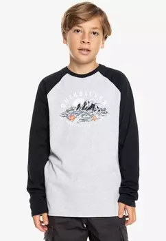 Рубашка с длинным рукавом Quiksilver, черный