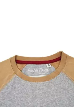 Рубашка с длинным рукавом RAGLAN Band of Rascals, коньяк