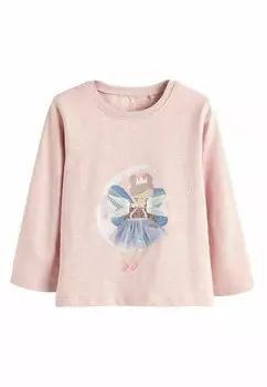 Рубашка с длинным рукавом REGULAR FIT Next, розовый