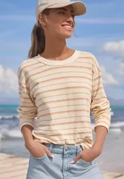 Рубашка с длинным рукавом REGULAR FIT Next, бежевый