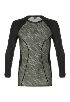 Рубашка с длинным рукавом Reusch, цвет black desert green