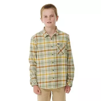 Рубашка с длинным рукавом Rip Curl Checked In Flannel, зеленый