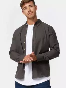 Рубашка с длинным рукавом riverside Indicode, серый