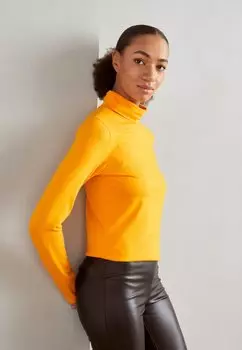Рубашка с длинным рукавом ROLL NECK Esprit, цвет golden orange