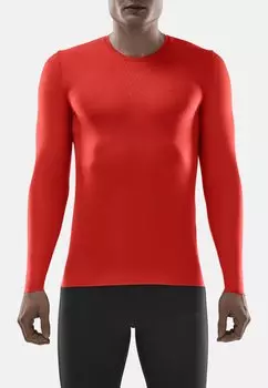 Рубашка с длинным рукавом RUN ULTRALIGHT CEP, цвет lava