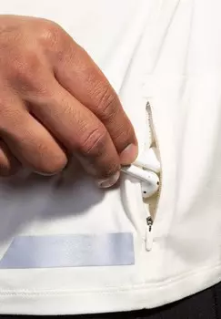 Рубашка с длинным рукавом RUN VISIBLE 1/2 ZIP 2.0 Brooks, разноцветный