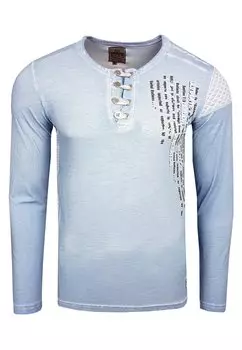 Рубашка с длинным рукавом Rusty Neal, синяя