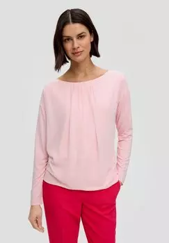 Рубашка с длинным рукавом s.Oliver BLACK LABEL, цвет zartrosa
