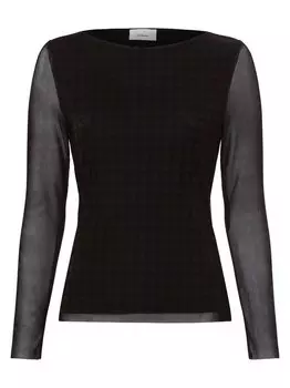 Рубашка с длинным рукавом S.Oliver Black Label, черный