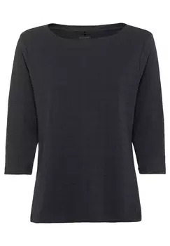 Рубашка с длинным рукавом SCHNES MIT KAROMUSTER Olsen, цвет schwarz