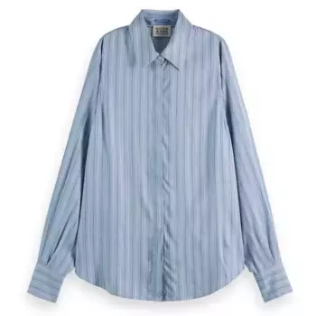 Рубашка с длинным рукавом Scotch & Soda 177649, синий