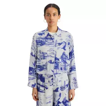 Рубашка с длинным рукавом Scotch & Soda 177654, белый