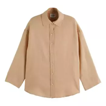 Рубашка с длинным рукавом Scotch & Soda U9A00626T, бежевый