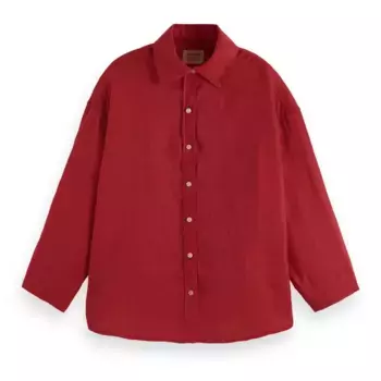 Рубашка с длинным рукавом Scotch & Soda U9A00626T, красный