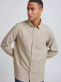 Рубашка с длинным рукавом sdbilal Solid, бежевый