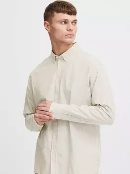 Рубашка с длинным рукавом сдвал Solid, бежевый