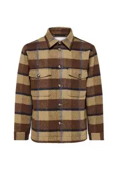 Рубашка с длинным рукавом SELECTED, цвет Ermine