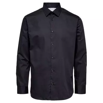 Рубашка с длинным рукавом Selected Ethan Classic Slim, черный