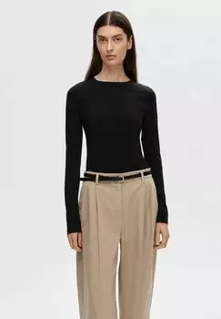 Рубашка с длинным рукавом Selected Femme, цвет black