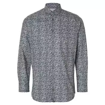 Рубашка с длинным рукавом Selected Slim Soho-Ethan, серый