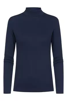 Рубашка с длинным рукавом серии Modern в рубчик Mey, синий