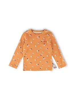 Рубашка с длинным рукавом Sigikid pink cockatoo, коричневый