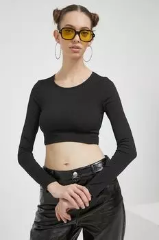 Рубашка с длинным рукавом Sixth June, черный