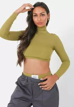 Рубашка с длинным рукавом Sixth June, цвет kaki