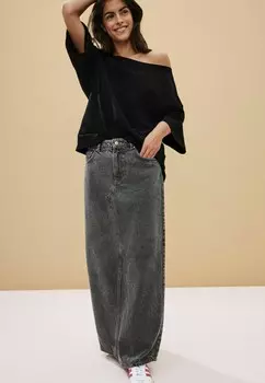 Рубашка с длинным рукавом SLOUCH SHOULDER Next, черный