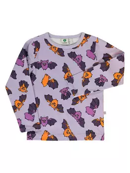 Рубашка с длинным рукавом Smfolk Fledermuse, цвет lila/bunt