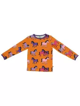 Рубашка с длинным рукавом Smfolk, оранжевый