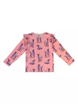 Рубашка с длинным рукавом Smfolk, розовый