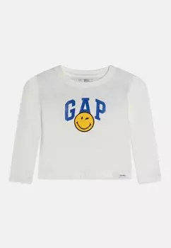 Рубашка с длинным рукавом SMILEY GIRLS GAP, цвет new off white