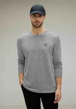 Рубашка с длинным рукавом SOFTES MELANGE Street One MEN, цвет grau