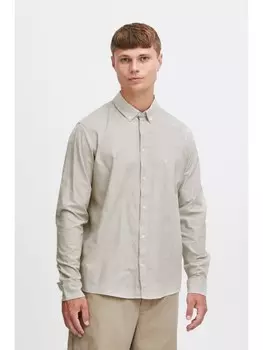 Рубашка с длинным рукавом !SOLID, бежевый
