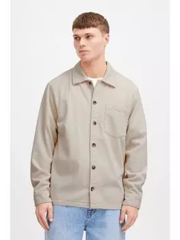 Рубашка с длинным рукавом !SOLID, натуральный