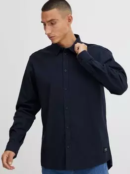 Рубашка с длинным рукавом Solid, синий