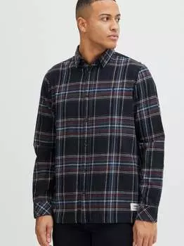 Рубашка с длинным рукавом Solid, синий