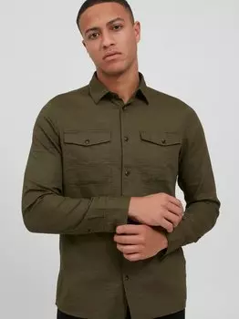 Рубашка с длинным рукавом Solid, зеленый